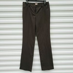 Cremieux brown dress Office pants